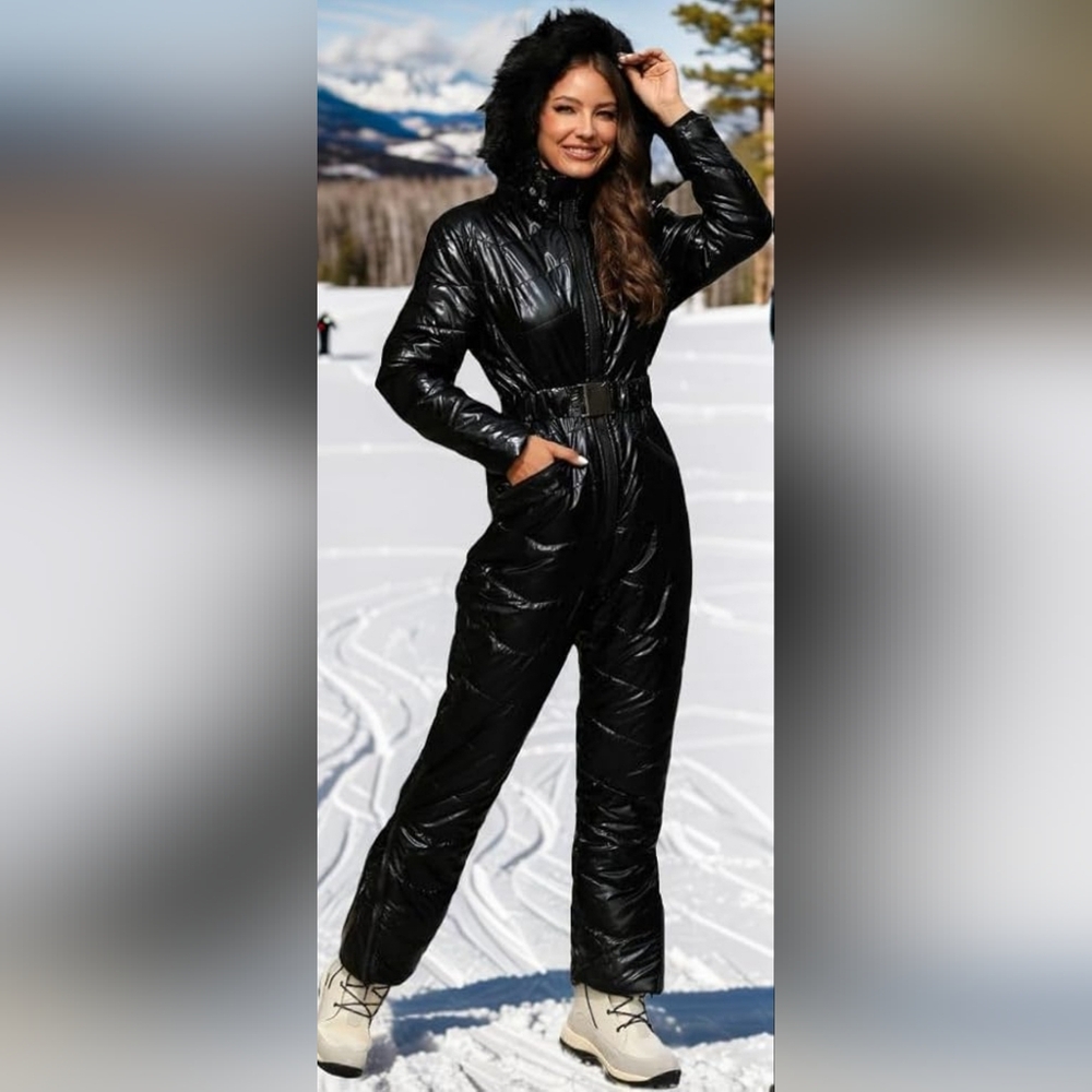 Women's Black Ski & Snow Jacket